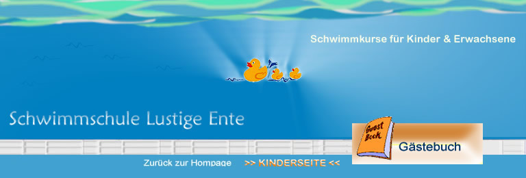 G&auml;stebuch Schwimmschule Lustige Ente Dresden
